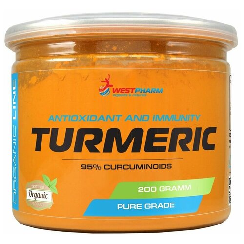 Westpharm / Organic Line / Turmeric / Куркума / 200 гр, 40 порций