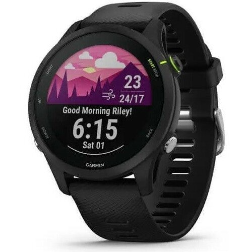 Умные часы Garmin Forerunner 255 Music, черный 010-02641-30