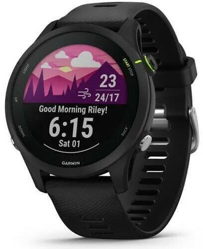 Умные часы Garmin Forerunner 255 Music, черный 010-02641-30 — цены на Яндекс Маркете