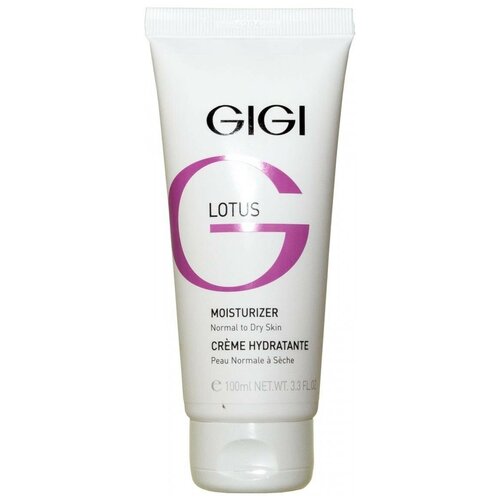 GIGI Крем увлажняющий для нормальной и сухой кожи Lotus Beauty Moisturizer For Dry Skin, 100 мл