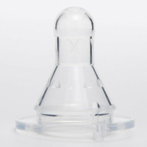 Соска силиконовая на бутылочку Классика 6 мес быстрый поток 650₽