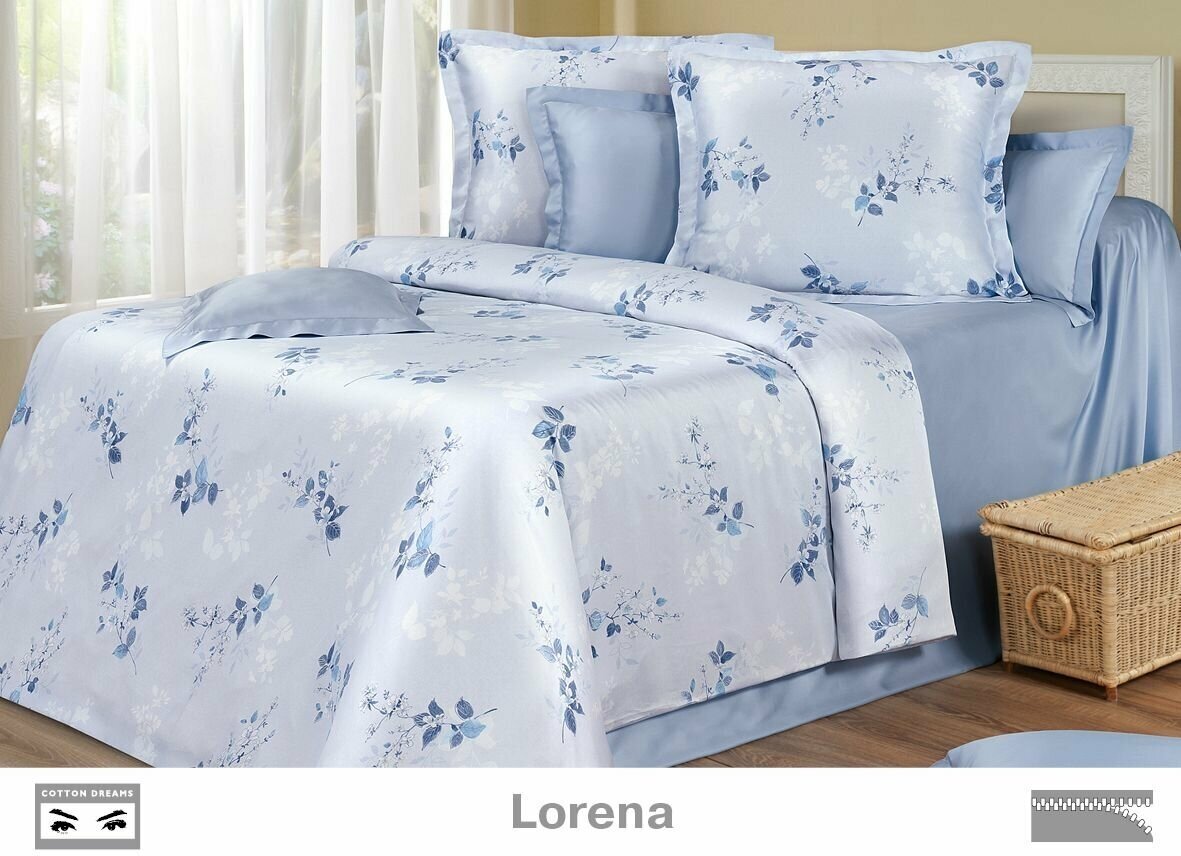 Постельное белье Cotton Dreams Lorena 2-х спальный, наволочки 50x70