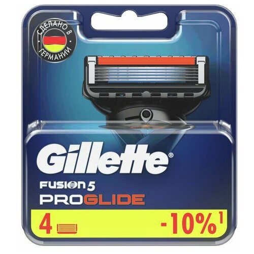 Кассеты Gillette Fusion ProGlide 4шт