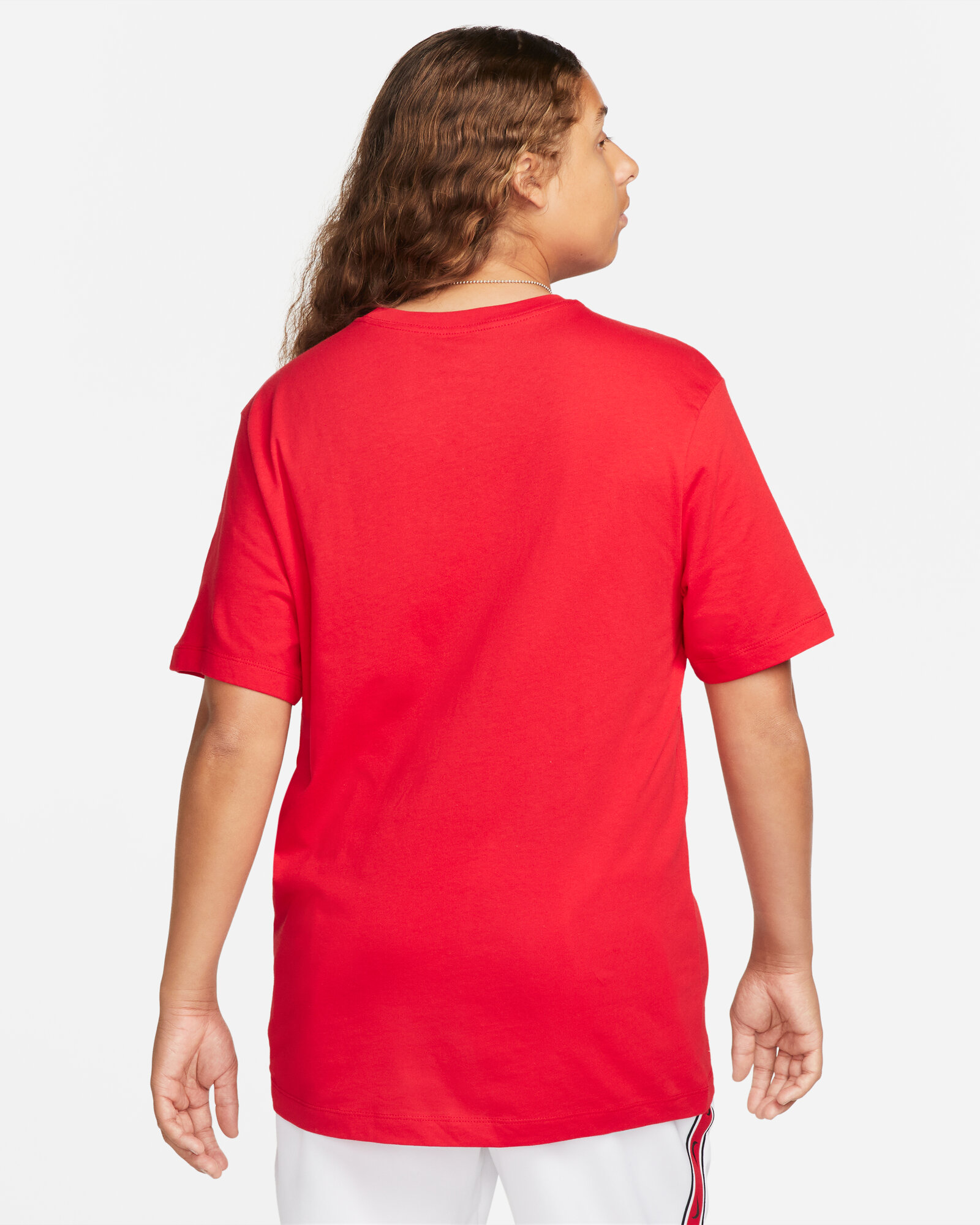 Футболка спортивная NIKE ICON FUTURA, размер M INT, красный — фото 1