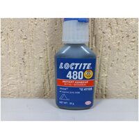 LOCTITE 480 20G (1924302) Клей моментальный, упрочнённый, термо/вибростойкий, черный (Loctite)