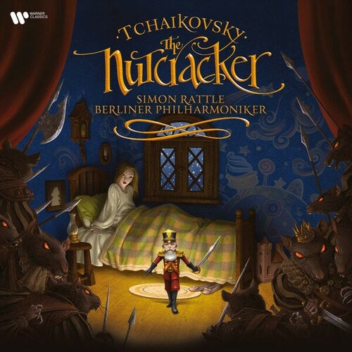 Tschaikovsky Petr Виниловая пластинка Tschaikovsky Petr Nutcracker orff orffsimon rattle carmina burana 2 lp