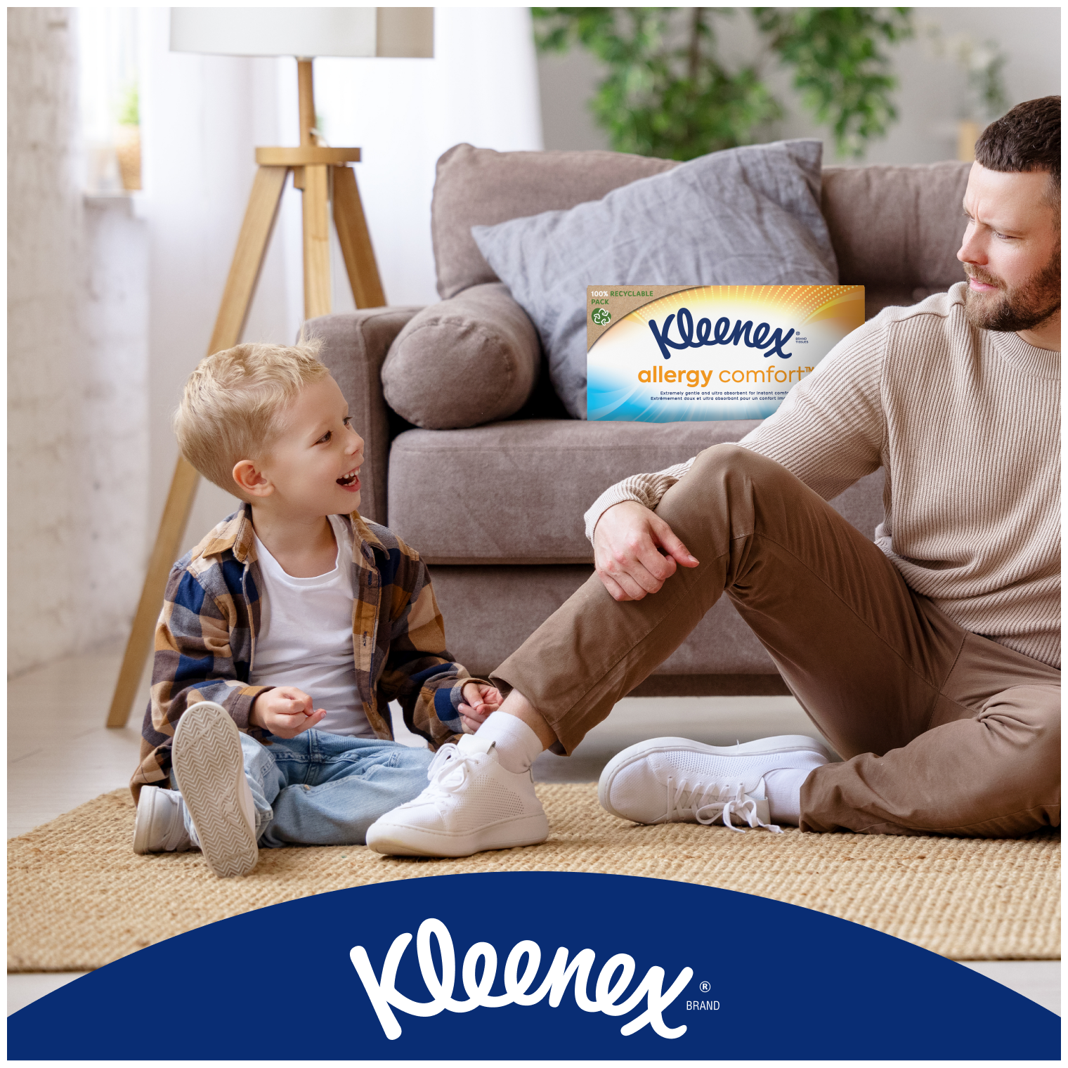 Салфетки Kleenex Allergy Comfort 56шт Клинекс - фото №4