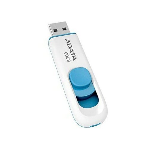 Флеш Диск A-Data 16Gb Classic C008 AC008-16G-RWE USB2.0 белыйсиний 10 шт.