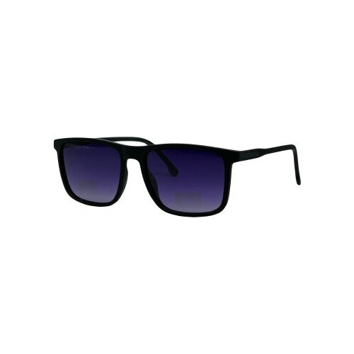 Солнцезащитные очки PROUD, квадратные, оправа: пластик, с защитой от УФ, поляризационные, для мужчин, черный