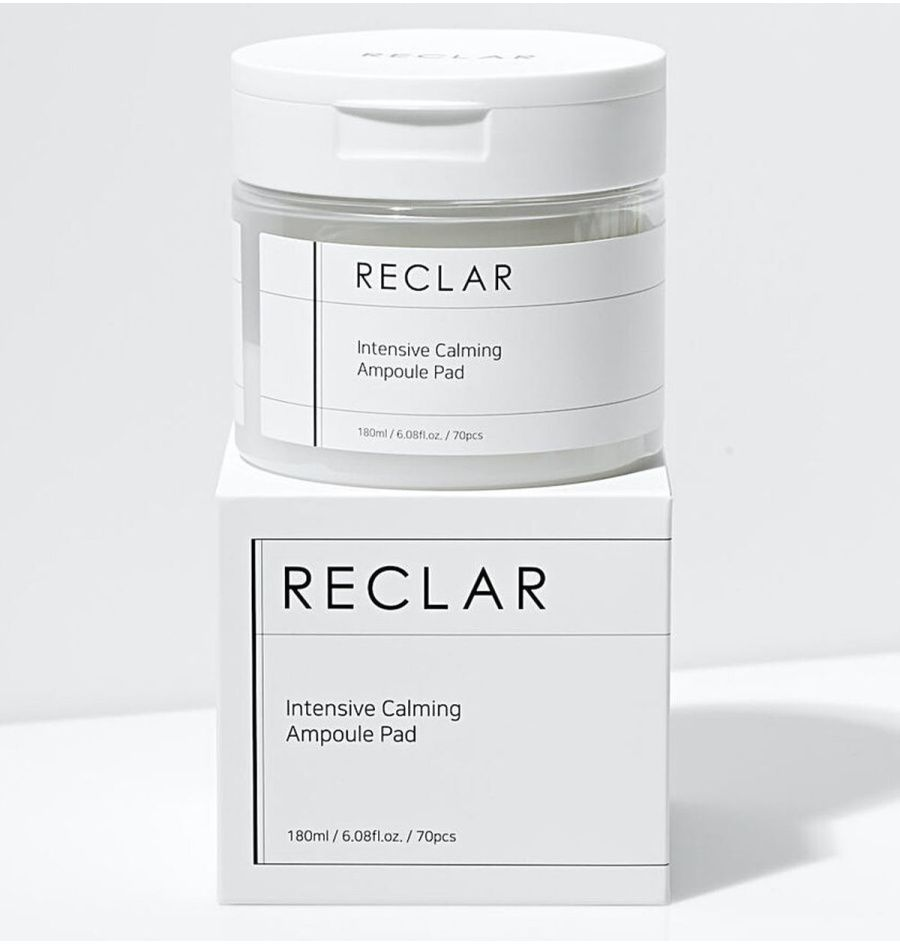 Reclar Увлажняющие диски для лица Intensive Calming Ampoule Pad