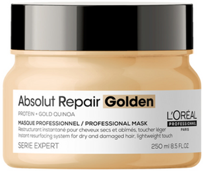 Маска с золотой текстурой для восстановления поврежденных волос / ABSOLUT REPAIR GOLDEN 250 мл