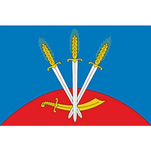 Флаг Строевское сельского поселения. Размер 135x90 см.
