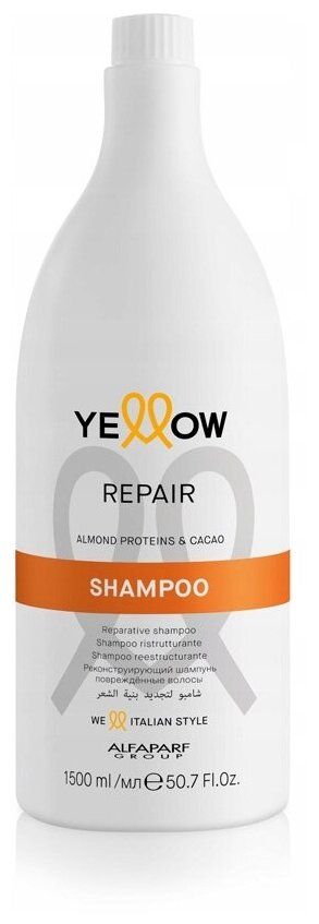Yellow шампунь Repair Реконструирующий для поврежденных волос, 1500 мл
