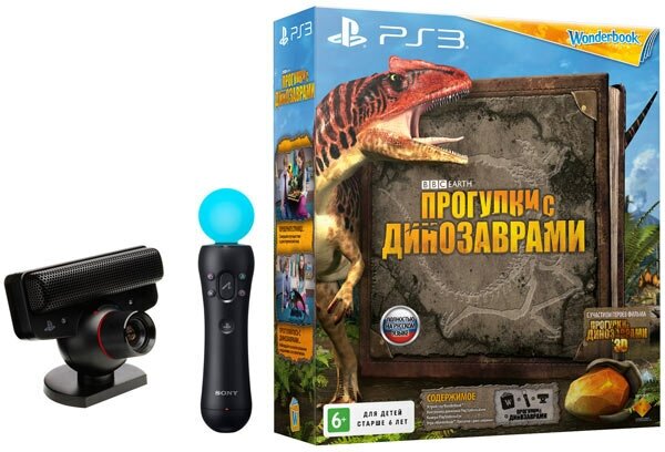 Wonderbook. Прогулки с динозаврами Игра для PS3 Sony - фото №11