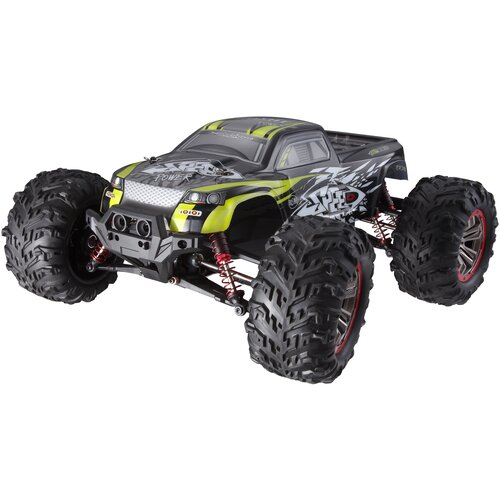 Высокоскоростной 40+ км/ч полноприводный 4WD внедорожник в подарочной упаковке. Радиоуправляемая машина (масштаб 1:10), монстр-трак IPX6
