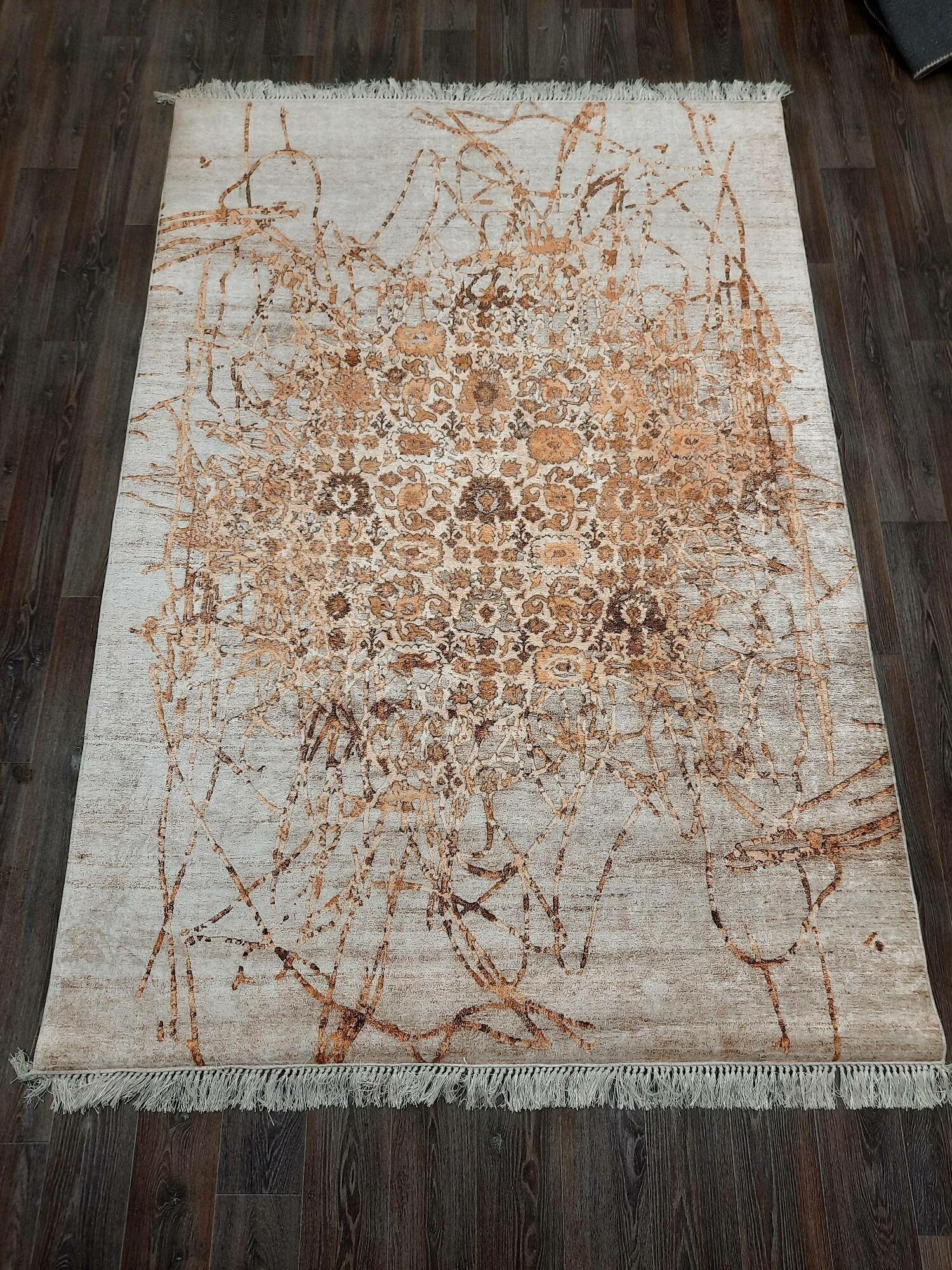 фото Turciaos, Турция Ковер Decovilla 11024.101 HAZAN Медный 1.8x2.8 м.