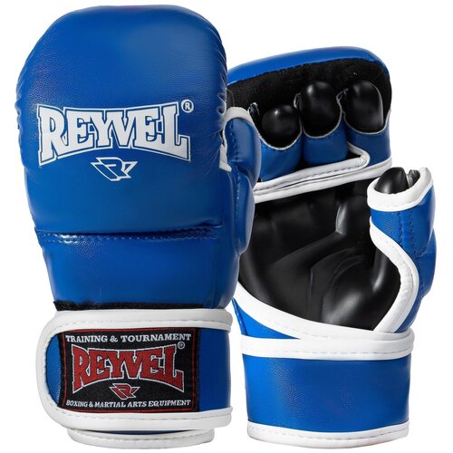 Перчатки тренировочные Reyvel ММА перчатки для мма тренировочные reyvel синий m