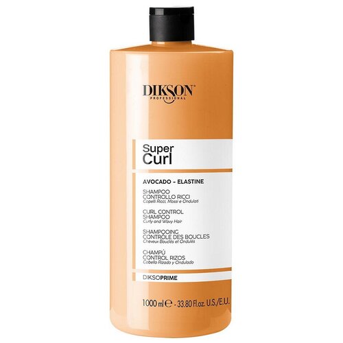DIKSOPRIME. DIKSON. Shampoo curl control/ Шампунь для вьющихся волос с маслом авокадо и эластином