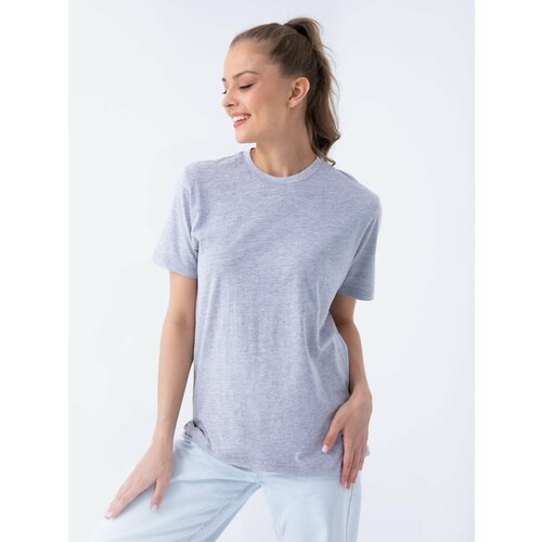 фото Футболка размер 54, серый нет бренда