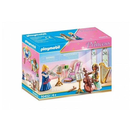 Набор с элементами конструктора Playmobil Princess 70452 Музыкальная комната