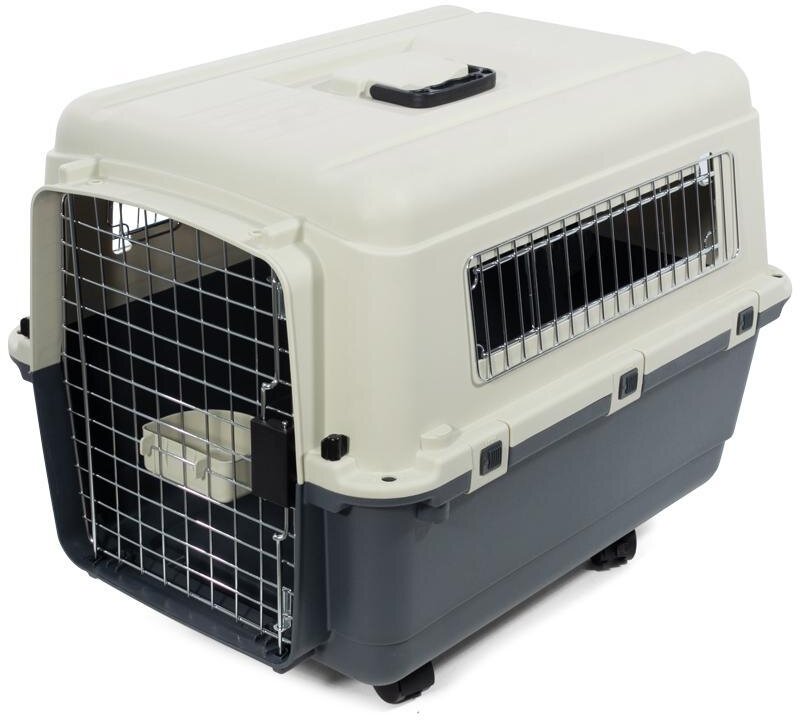 Клиппер-переноска для кошек и собак Triol Premium Medium 51х47х67.5 см 67.5 см 47 см 51 см серый/белый 18 кг 5.2 кг