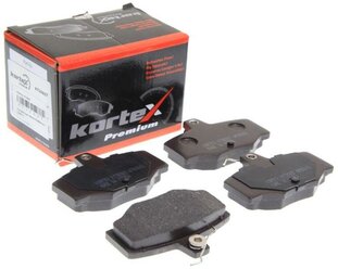 Дисковые тормозные колодки задние KORTEX KT3092T для Nissan Almera, Nissan Primera (4 шт.)