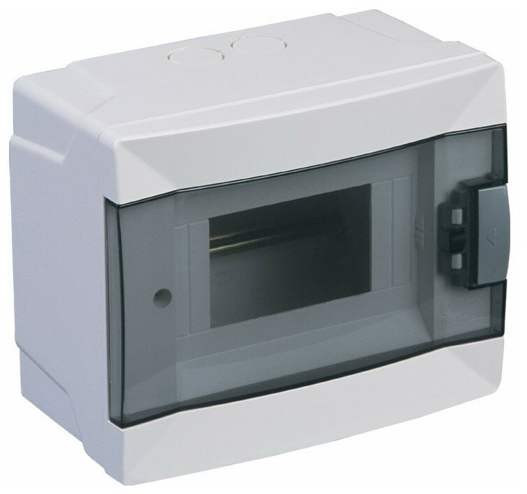 Бокс Makel щиток под 6 автоматов IP40 пластиковый электрический внешний настенный Макел, арт. 63106