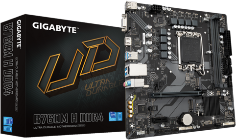 Материнская плата Gigabyte B760M H DDR4