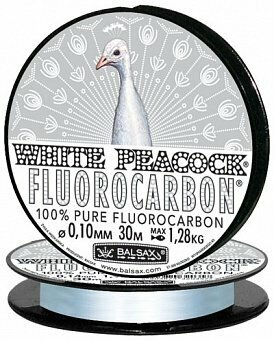 Леска Balsax White Peacock Fluorocarbon 30м 020