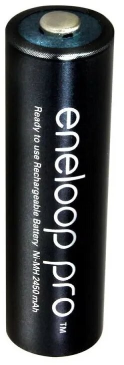 Аккумулятор Panasonic Eneloop Pro AA 2450mAh (BK-3HCDE/2BE), 2 шт.