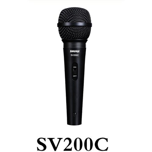 Микрофон Shure SV200C микрофон проводной shure mx405lp c черный