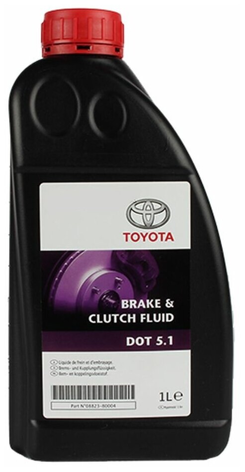 Жидкость тормозная TOYOTA 08823-80004 DOT-5 1л