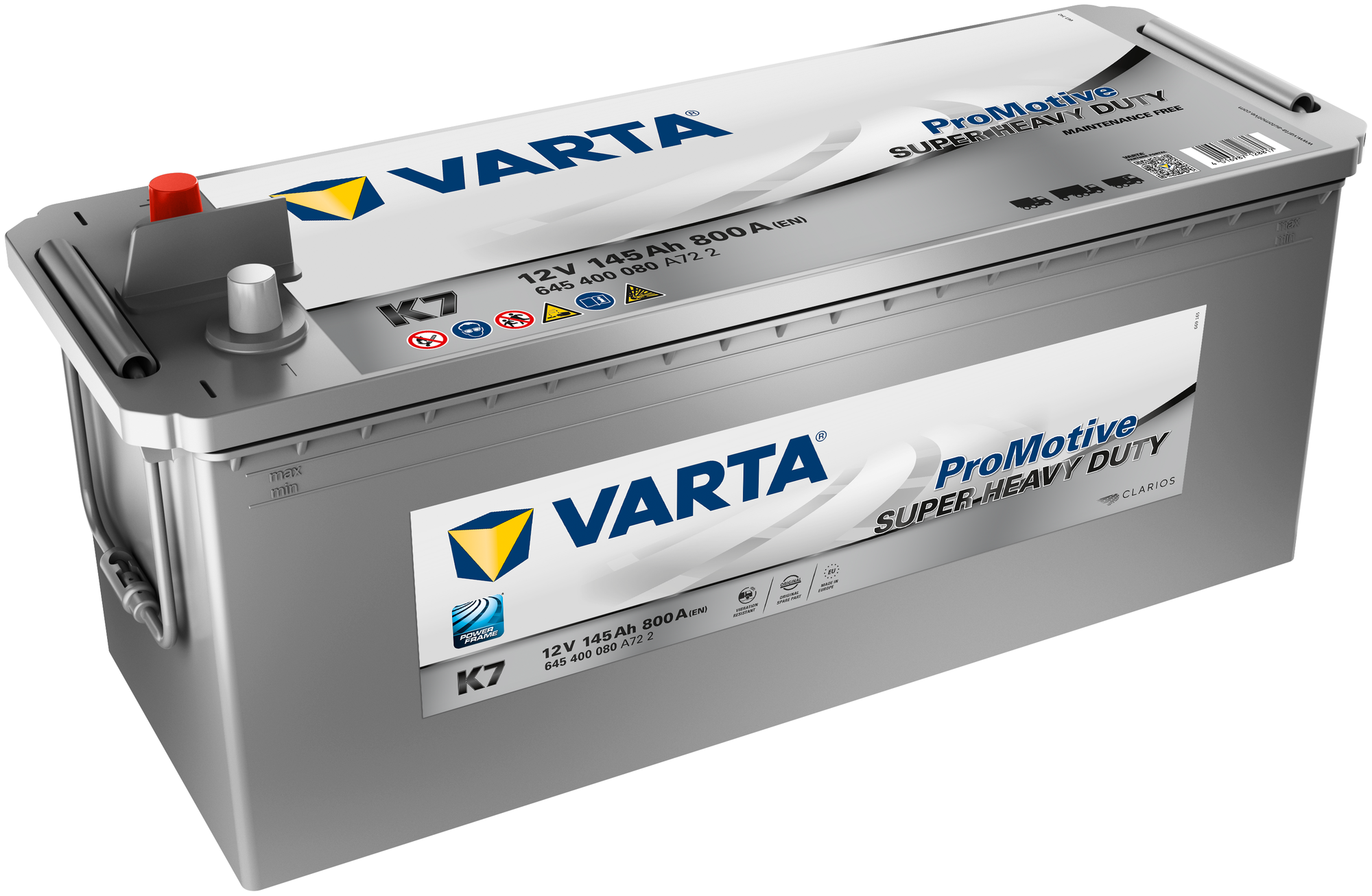 VARTA 645400080 Аккумулятор VARTA PROMOTIVE SHD [12V 145Ah 800A B00]