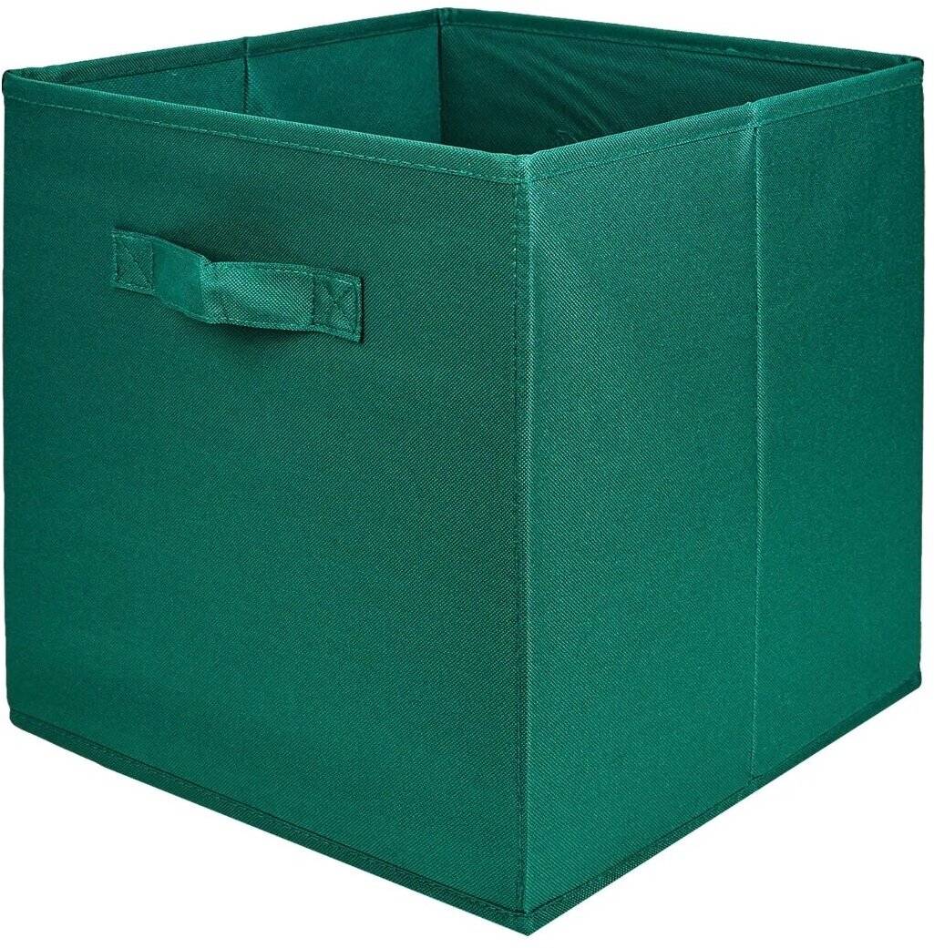 Короб 31x31x31 см 29.7 л полипропилен цвет зеленый - фотография № 2
