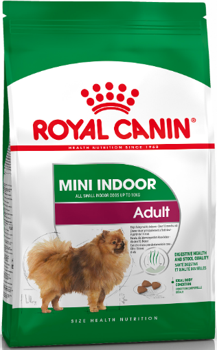 Корм сухой Royal Canin Mini Indoor Adult для взрослых собак мелких пород, живущих в помещении