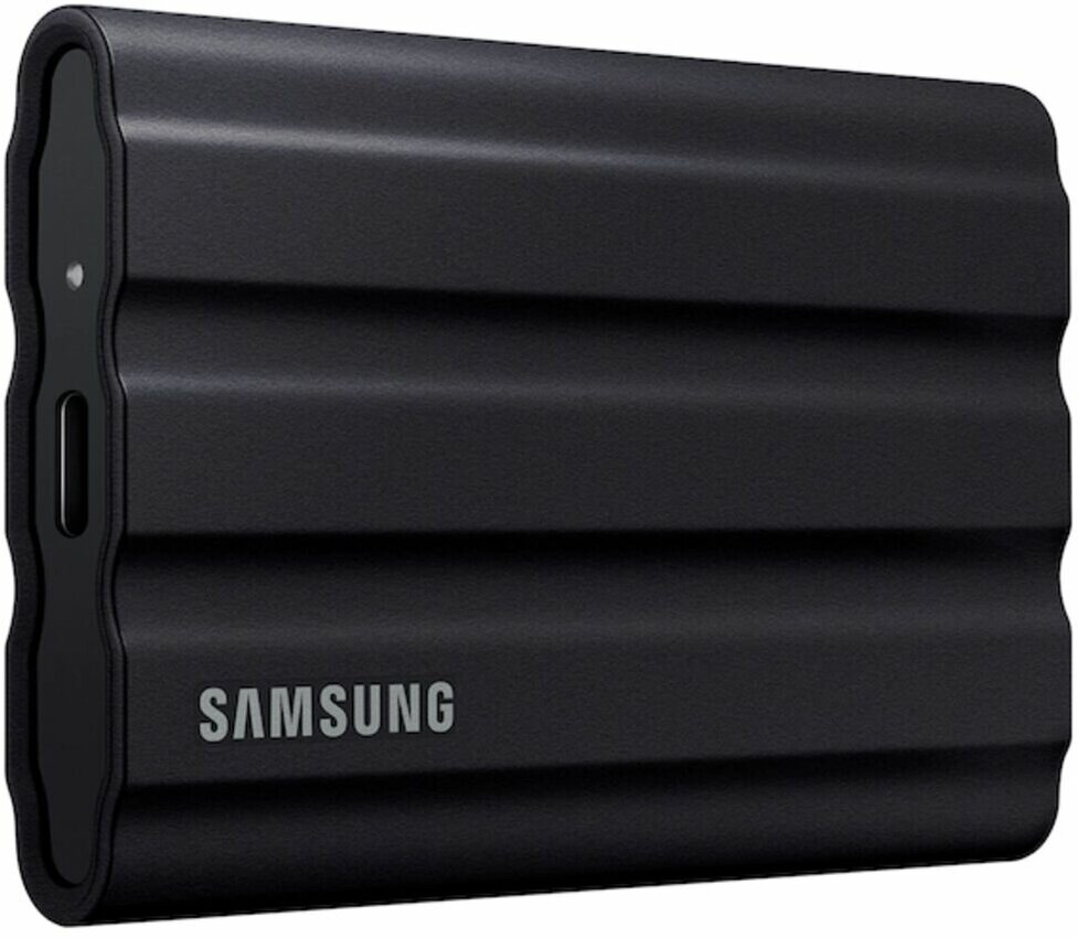 Внешний SSD-накопитель 1Tb Samsung T7 Shield MU-PE1T0S/WW (SSD) USB 3.2 Type C Черный