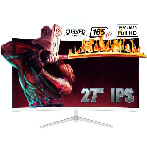 Монитор 27 IPS 165Hz 1920x1080 Full HD HDMI DP USB Audio out белый 1789900₽
