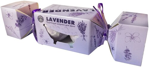 Ресурс Здоровья Бурлящие шарики для ванн Lavender, 240 г, 240 мл, 2 шт.