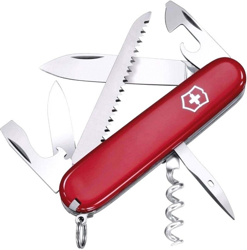 Нож VICTORINOX Camper (1.3613) многофункциональный красный