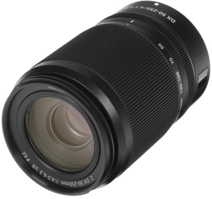 Объектив NIKON 50-250mm f/4.5-6.3 Nikkor Z DX, Nikon Z, черный [jma707da] - фото №6