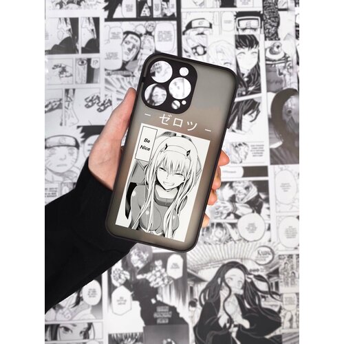 Чехол для iPhone 13 Pro аниме "Любимый во Франксе/Darling in the Franxx" (002, 08)