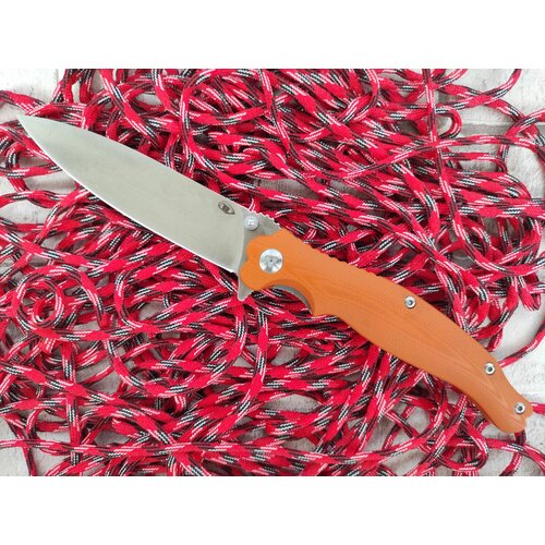 Складной нож Вояж-01 сталь D2, рукоять Orange G10