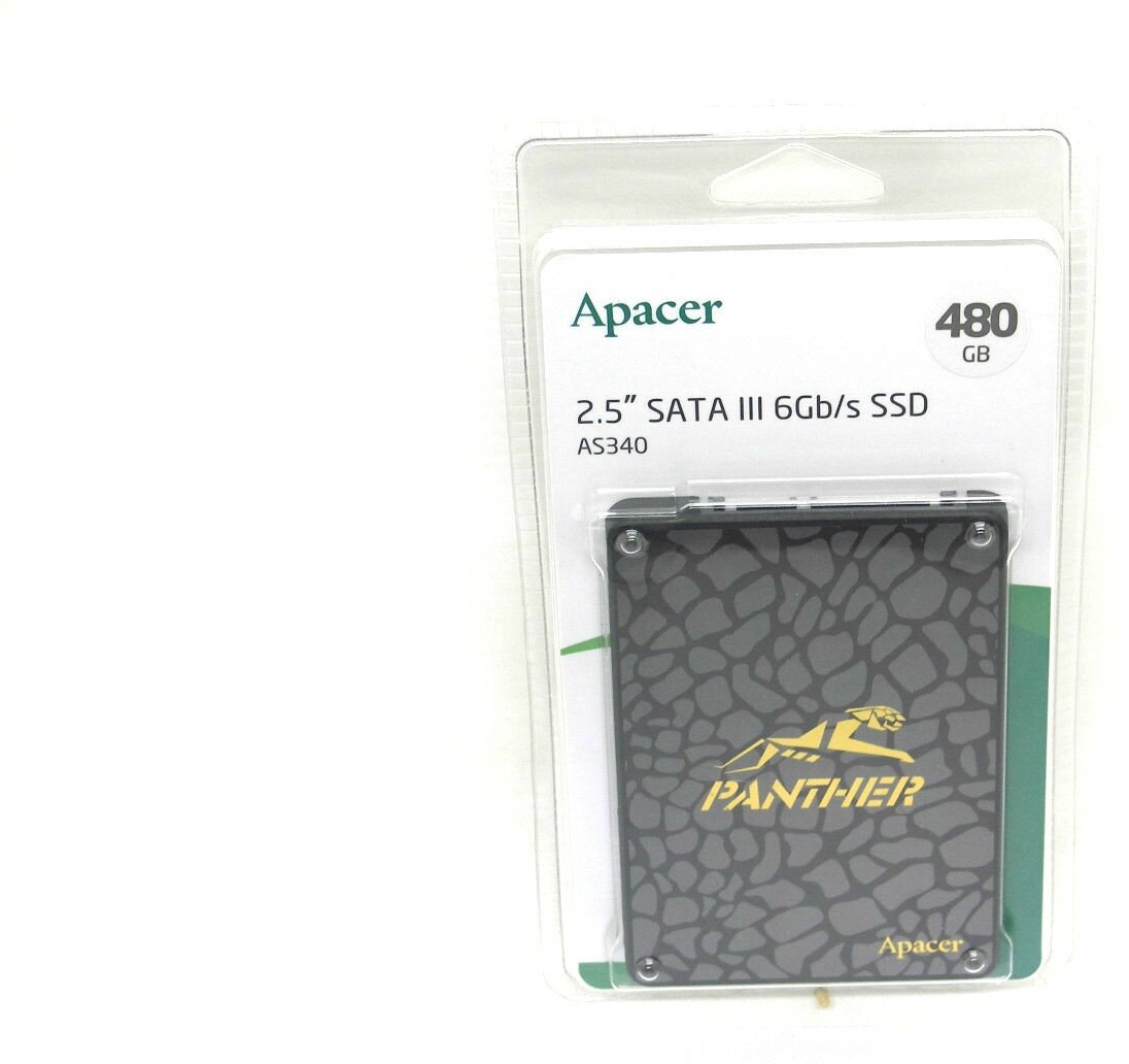 Твердотельный накопитель Apacer PANTHER 480 ГБ SATA AP480GAS340G-1