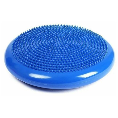 Массажная балансировочная подушка (полусфера) 33 см, синий