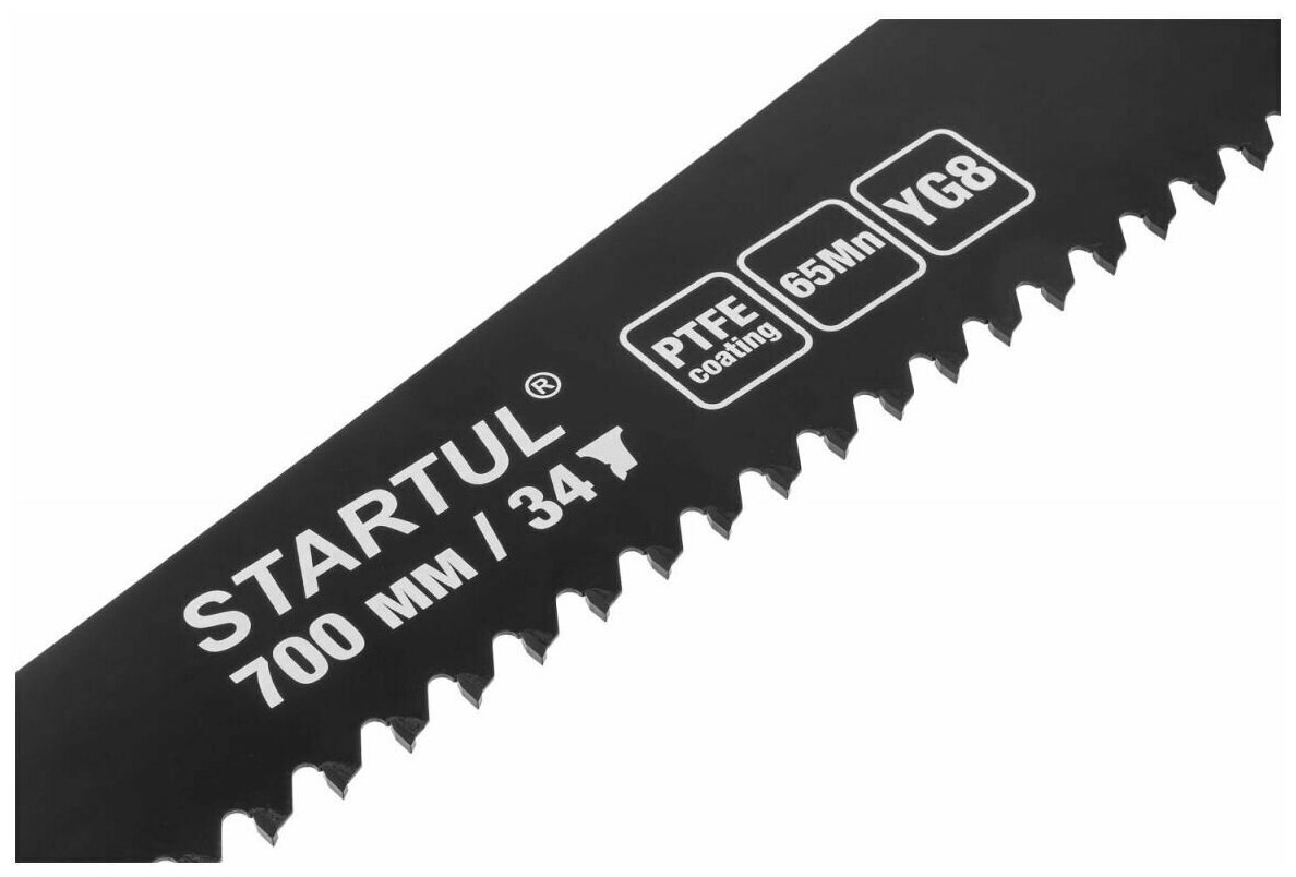 Ножовка по газобетону 700мм 34 зуба с напайками STARTUL PROFI (ST4088-34)