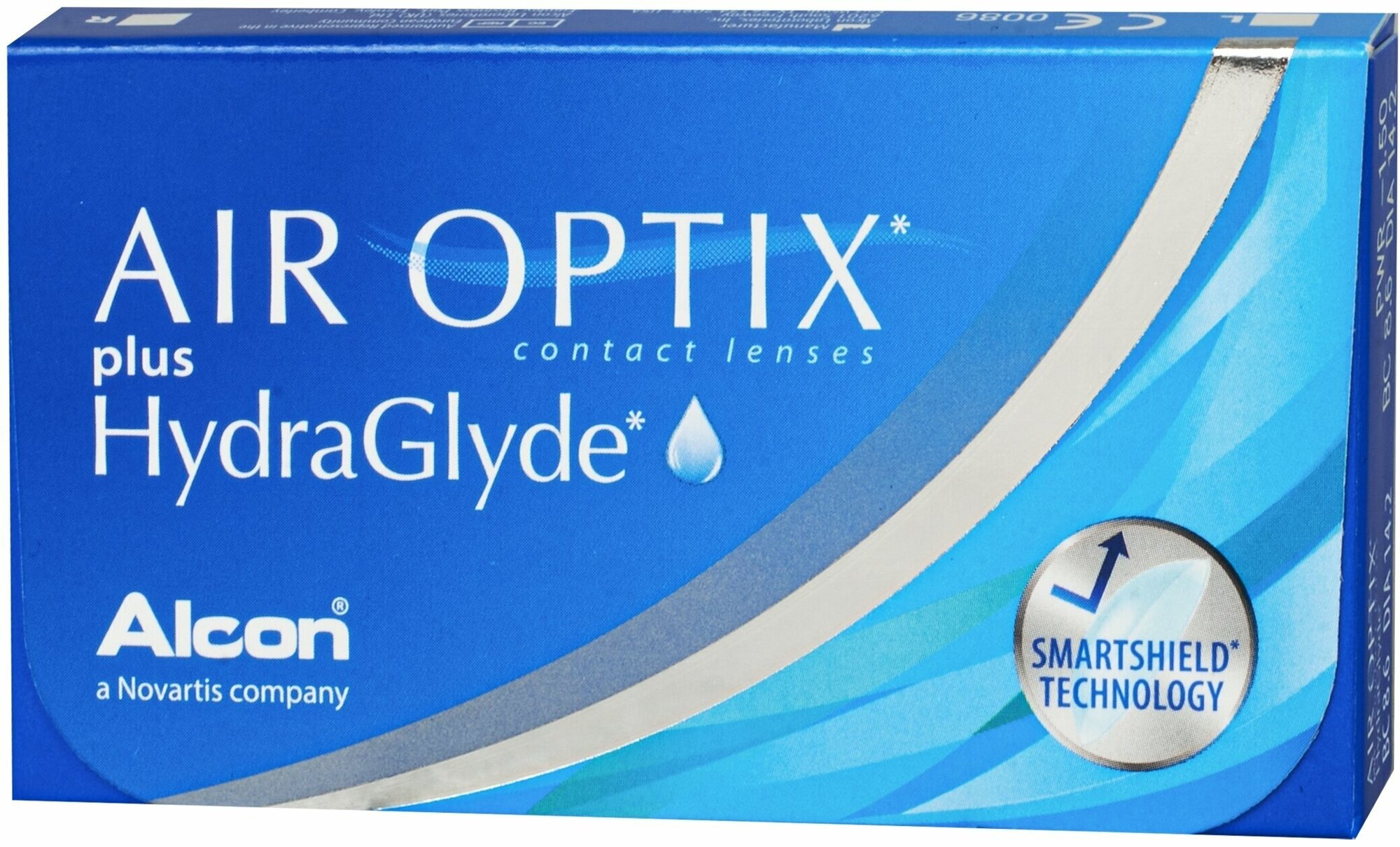 Контактные линзы AIR OPTIX plus HydraGlyde (3 pack), 8,6, -6,50