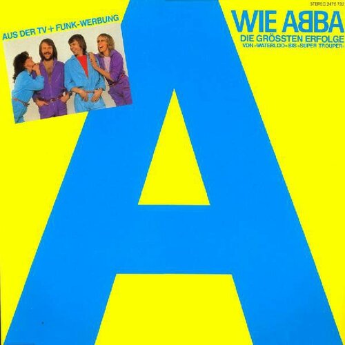 ABBA 'A Wie Abba' LP/1980/Pop/Germany/NMint abba – abba lp