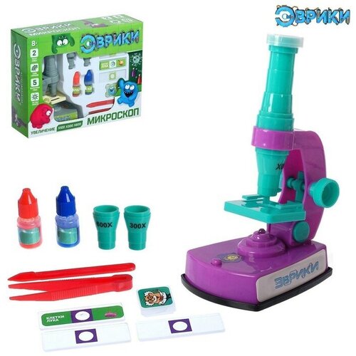 Микроскоп Эврики со световыми эффектами и сменными линзами 1205₽