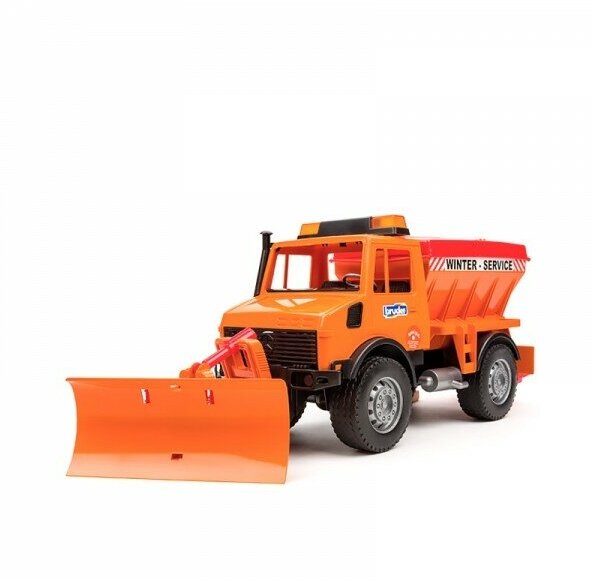 02-572 Bruder Снегоуборочная машина Bruder Mercedes-Benz Unimog winter service 02-572