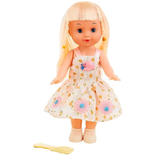 фото Кукла классическая "оля" в платье, с аксессуаром сима-ленд